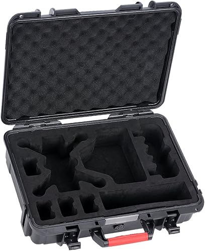 Miniatura 3 de Smatree Estuche de transporte impermeable de 10.2L compatible con DJI Spark, estuche rígido portátil para DJI Spark Fly More Combo