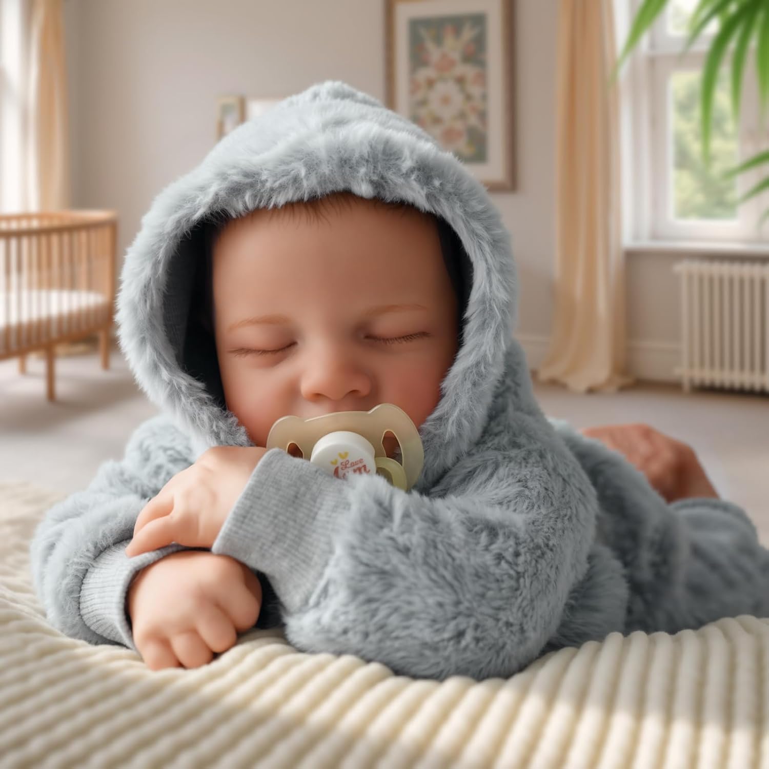 Reborn Puppe Junge 17 Zoll Reborn Baby Lebensechte 45CM Babypuppen Puppe Wie Echtes Baby Silikon Babys Echte Babypuppe Newborn Reborn Doll