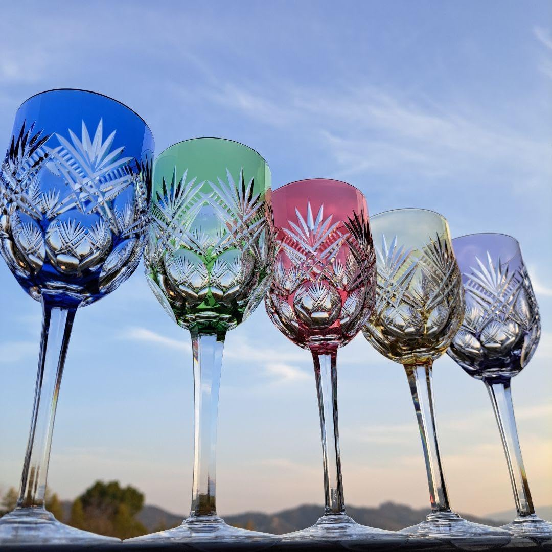 Marvin】カガミクリスタル 懐石杯 5つセット Marvin様専用】カガミ