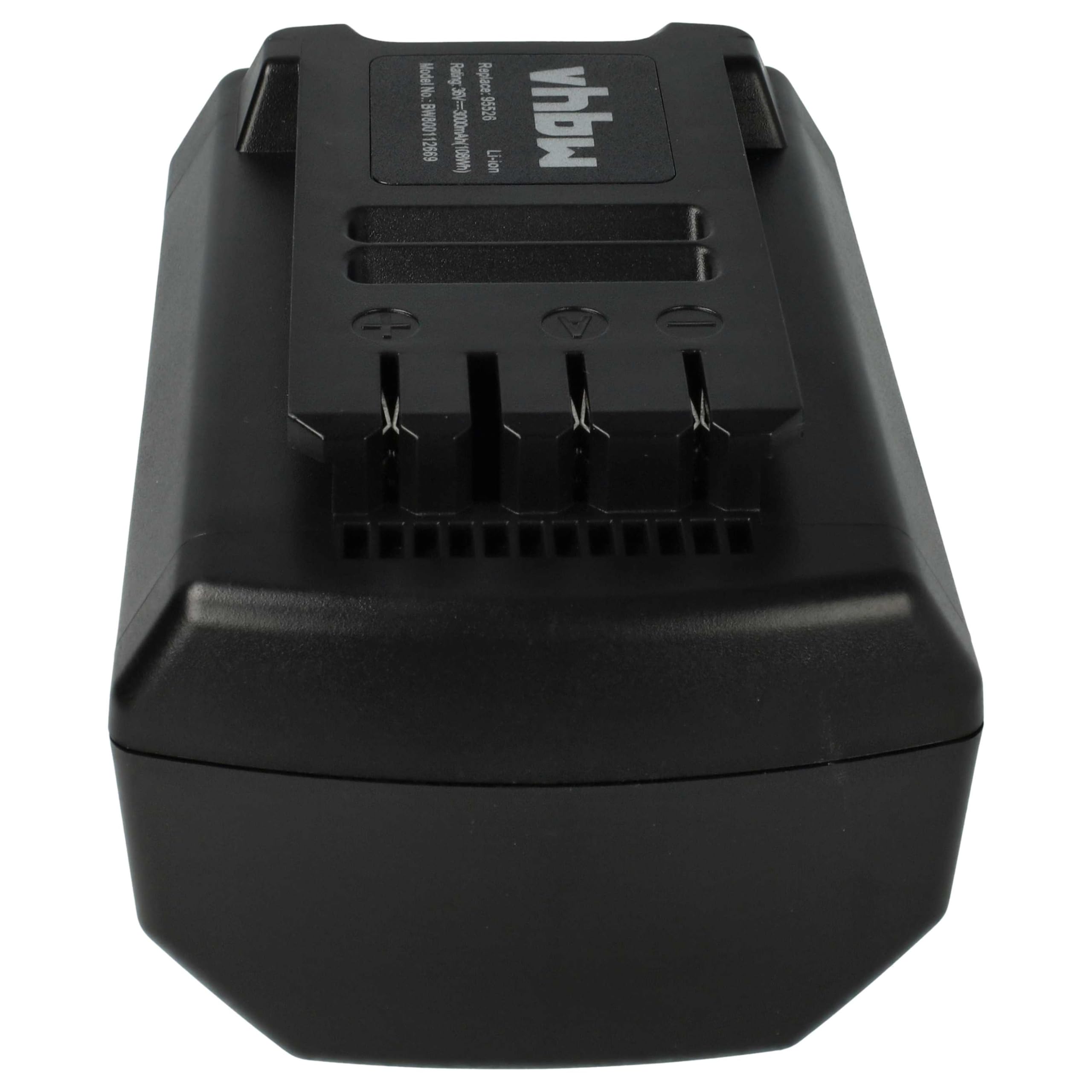 vhbw Batería Compatible con Güde cortacésped a batería 370/36 Li-Ion (95540), Herramienta eléctricas (3000 mAh, Li-Ion, 36 V)