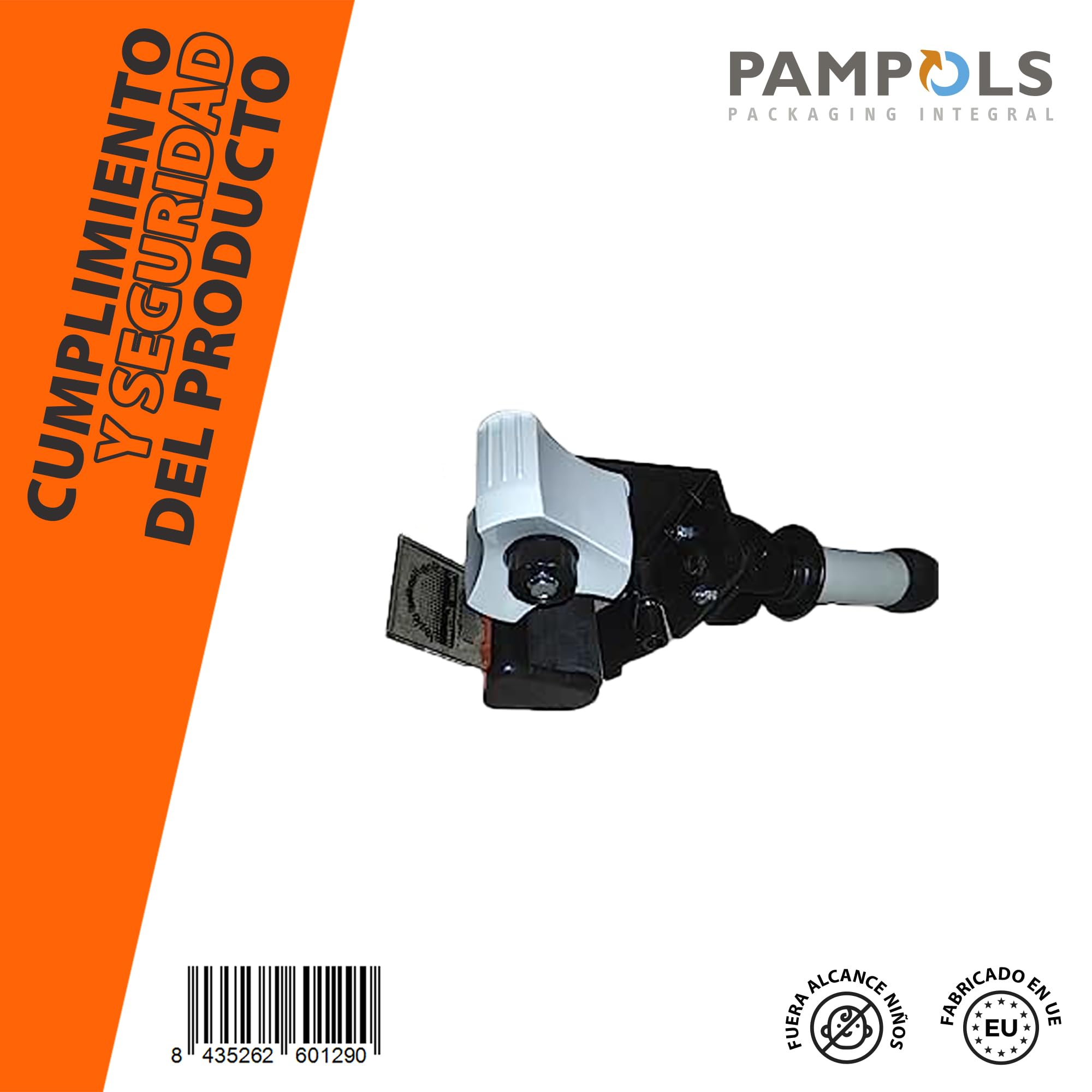 Precintadora Manual para Cinta Adhesiva | Con Mango Rotable en 3 Posiciones y Ergonómico | Para cerrar cajas de cartón a pequeña escala | Ancho de cinta de 50 mm