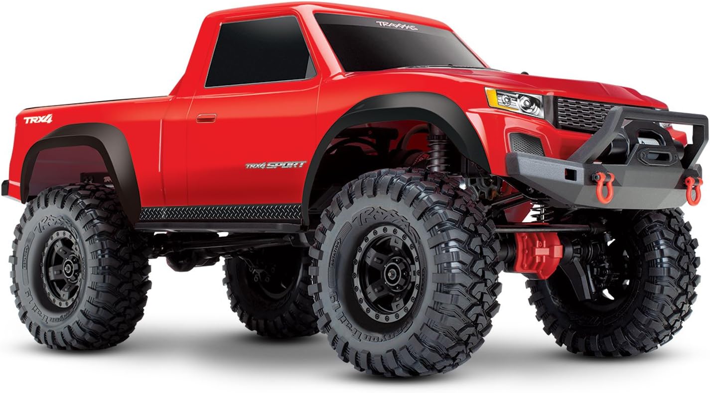 Traxxas 82024-4 TRX-4 Sport 4X4 1/10 Scale Crawler, Red
