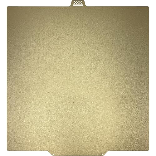 280x280mm Dual-Textured PEI Build Plate for QIDI Q2, Double-Sided Textured PEI Spring Steel Sheet Heat Bed with Strong Adhesion & Easy Part Removal