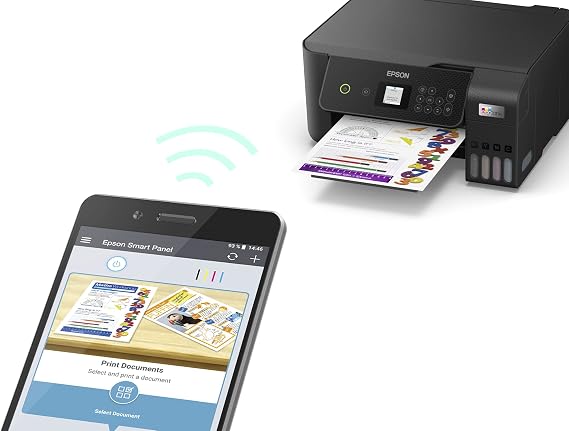 Epson EcoTank L3260 A4 Color Multi-Function Wi-Fi Printer with Scanner, Copier, Ink Tank