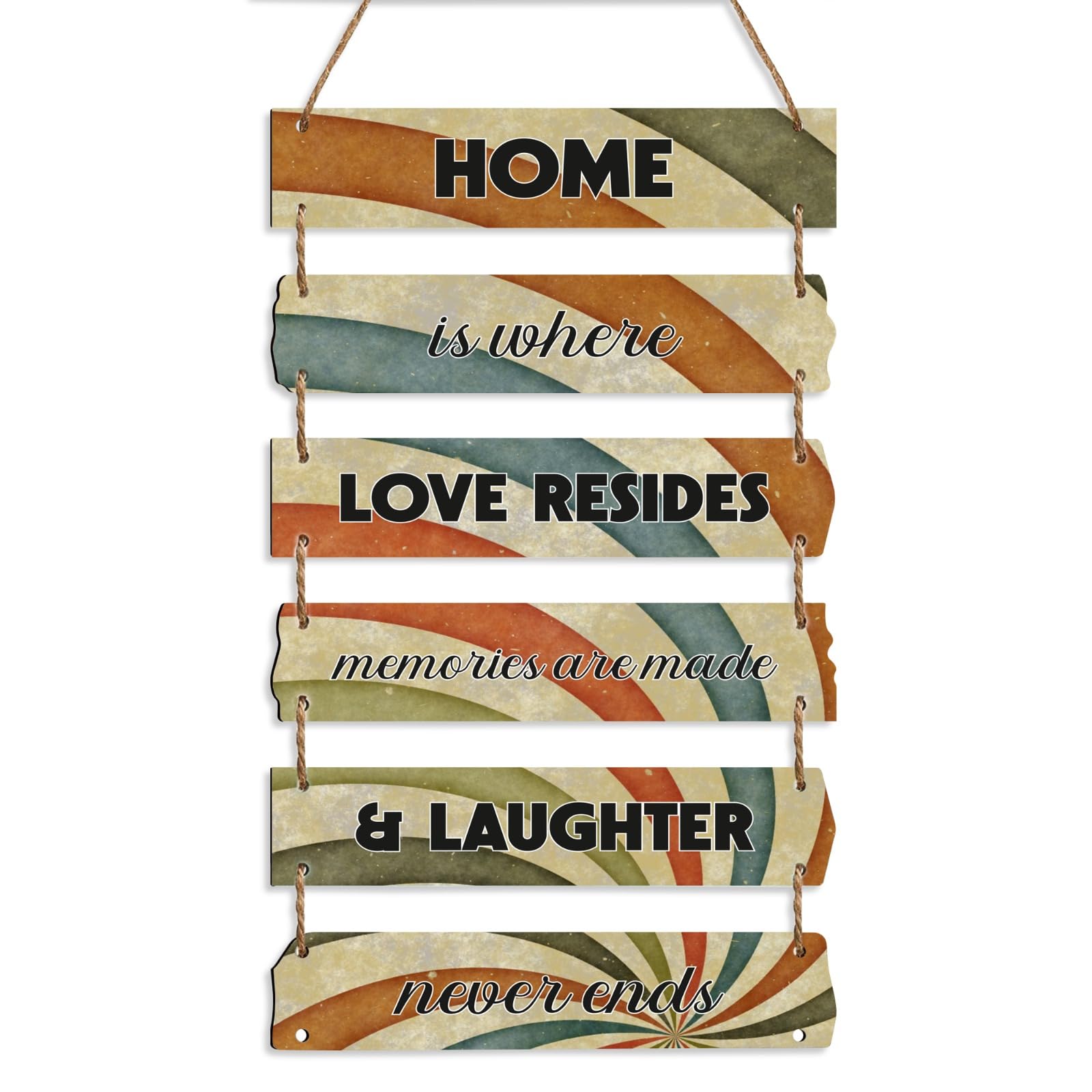 Birch & Co. Wall Decor for Living Room - Bedroom Wall Decor - Wooden Wall Hanging Decor - Wall Decor Items, 6 Pieces, Antique (B0CT3RMDB2) Amazon Price History, Amazon Price Tracker
