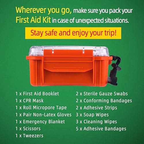 Miniatura 3 de Pak Botiquín de primeros auxilios de supervivencia, Suministros de primeros auxilios, Botiquín de primeros auxilios, Botiquín de primeros auxilios