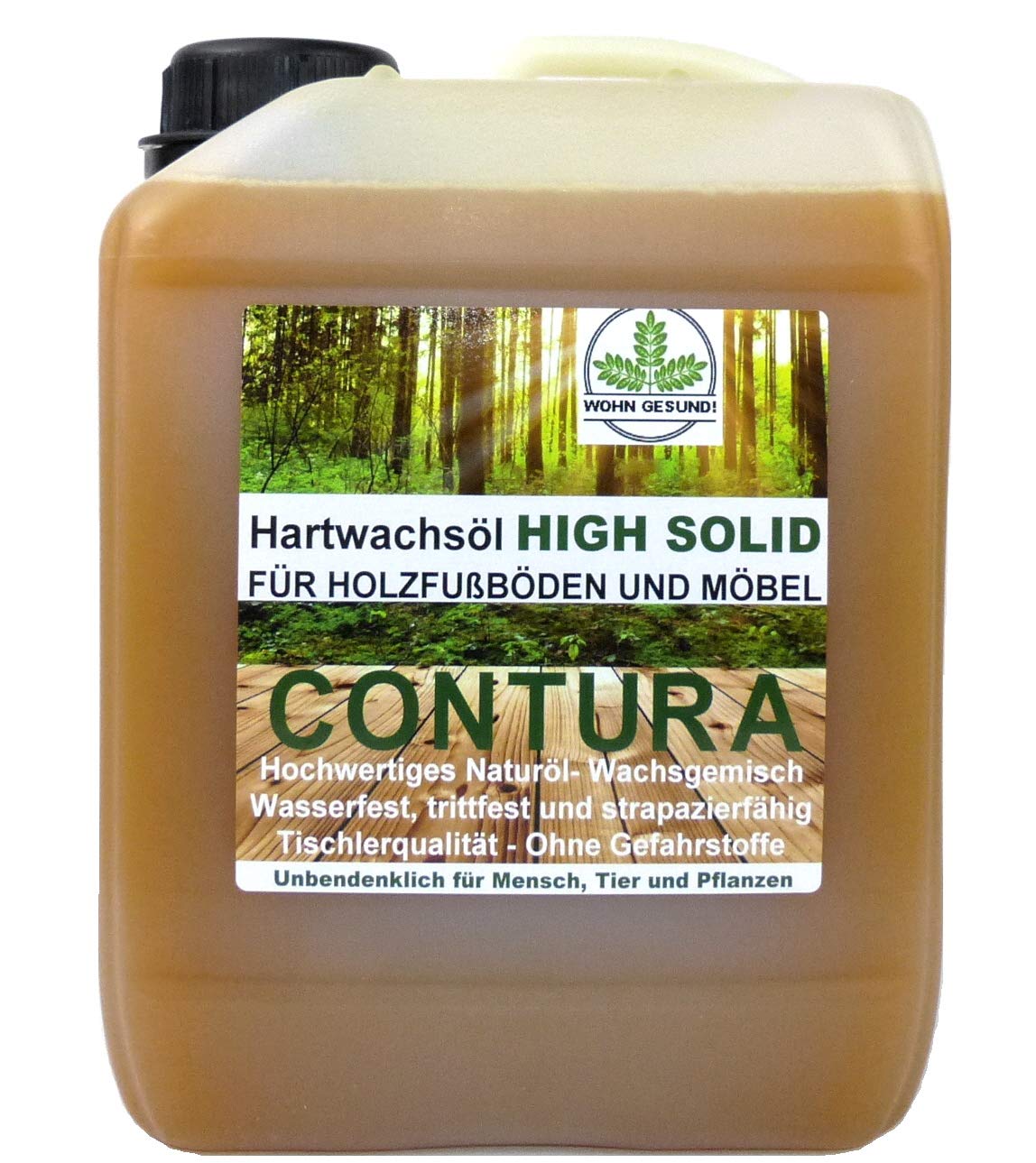 CONTURA Hartwachsöl High Solid Holzschutz Holzöl Parkett Fussboden...
