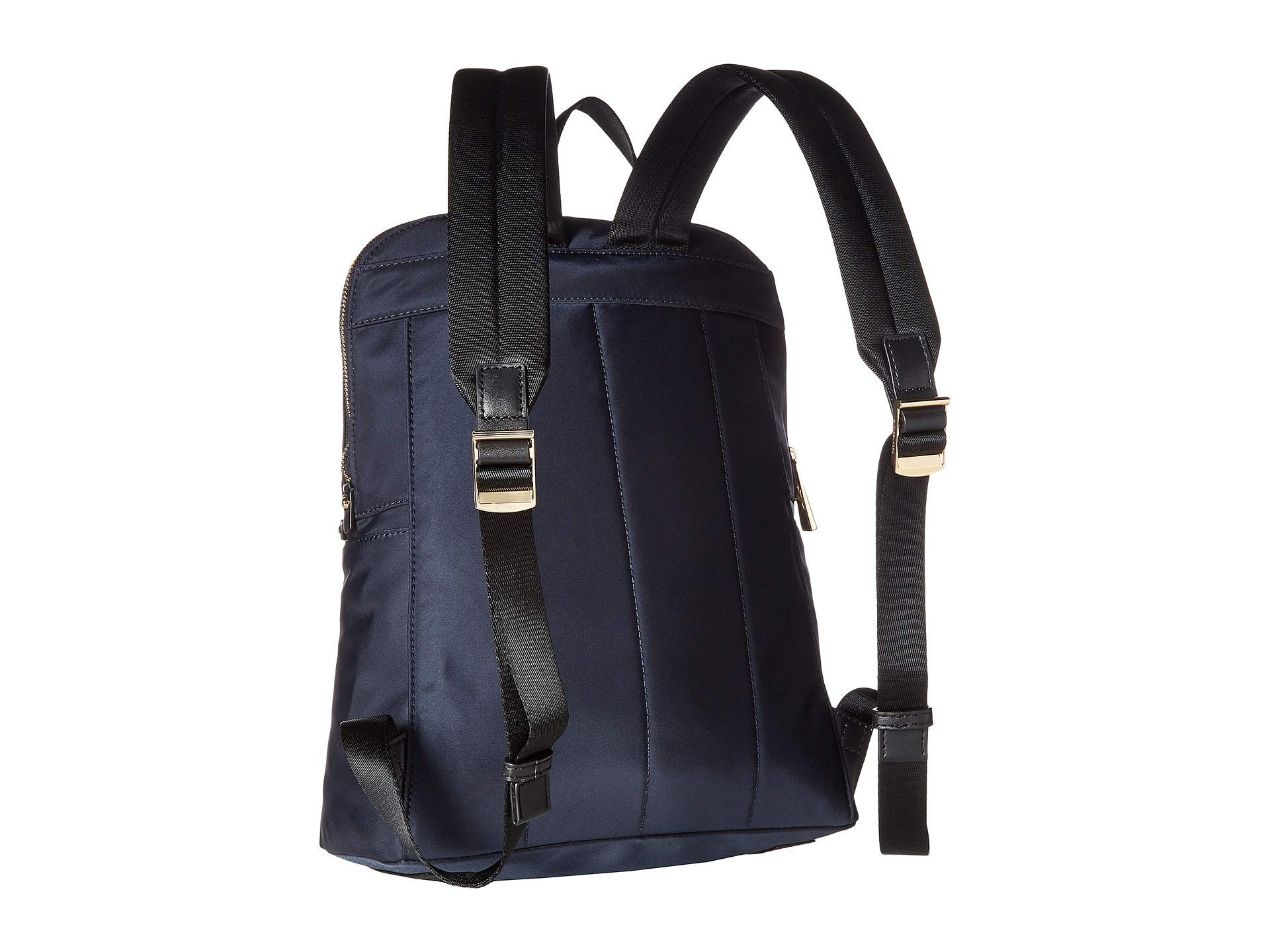 Michael Kors polly admiral slim backpack navy blue Michael Kors Polly MD Slim Zip Backpack Admiral Blue  main image 2