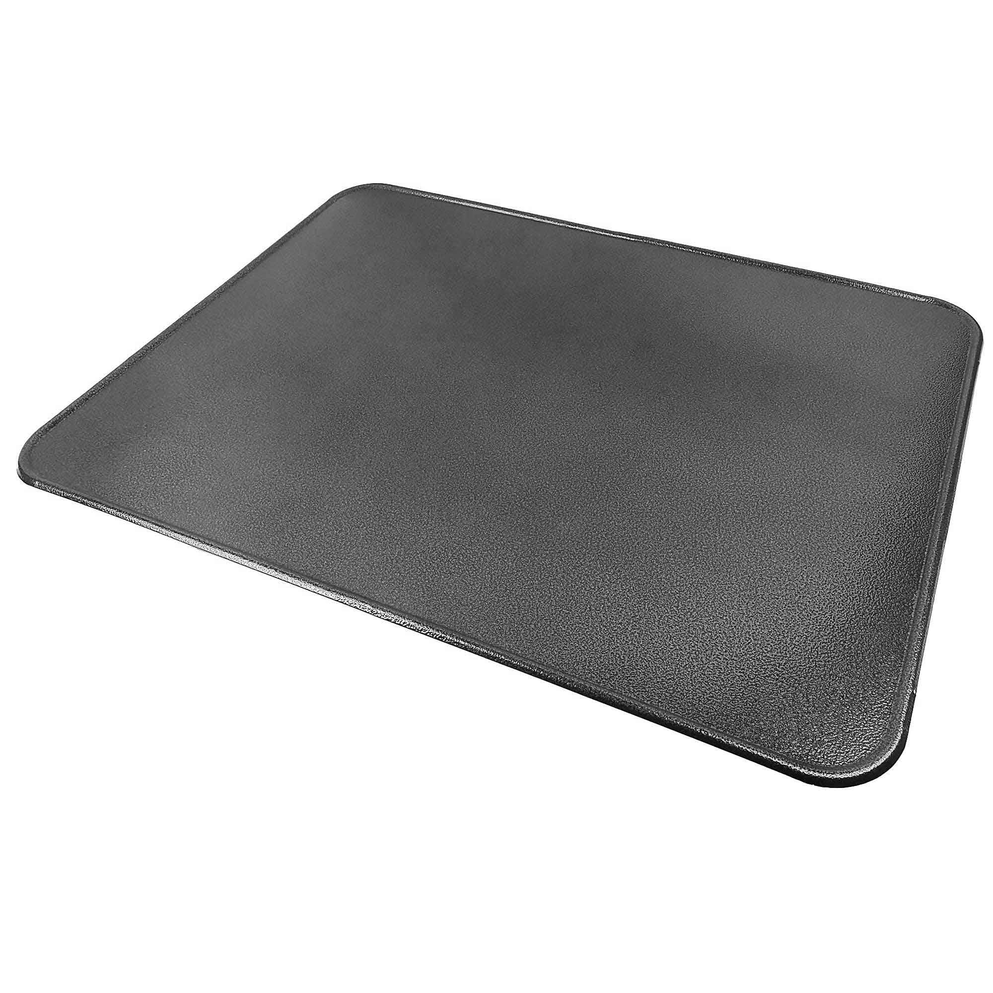 Plaque de sol pour foyer - 80 x 60 cm - Robuste - Gris