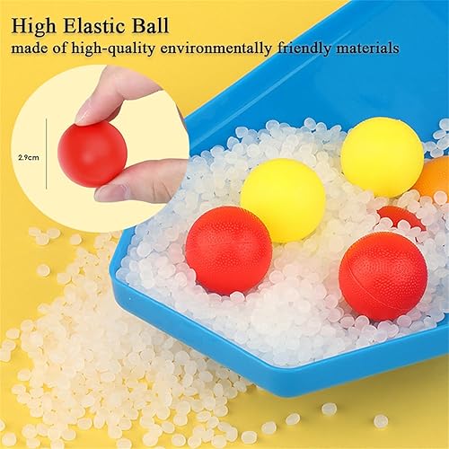 Miniatura 3 de Juego de pelota de rebote para fiesta familiar, juego de mesa de saltos conectados, conecta las bolas del mismo color en una fila, recuerdos de