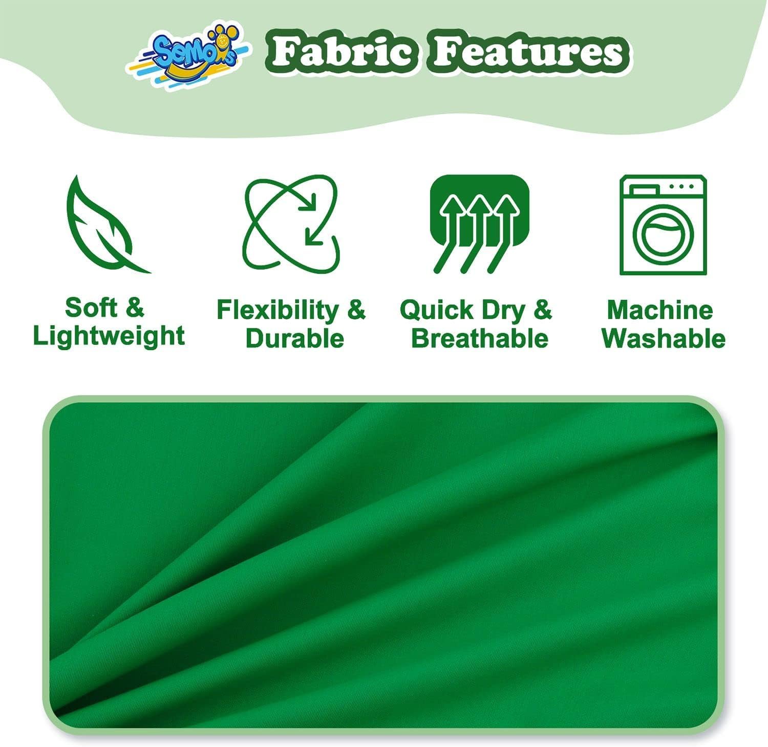 Semois Boys Rash Guard Green 7-8Y Swim Shirt Long Sleeve for Toddler Kids Rashguard Water Swimwear UPF+ 50 Swimming Shirt - Image 5