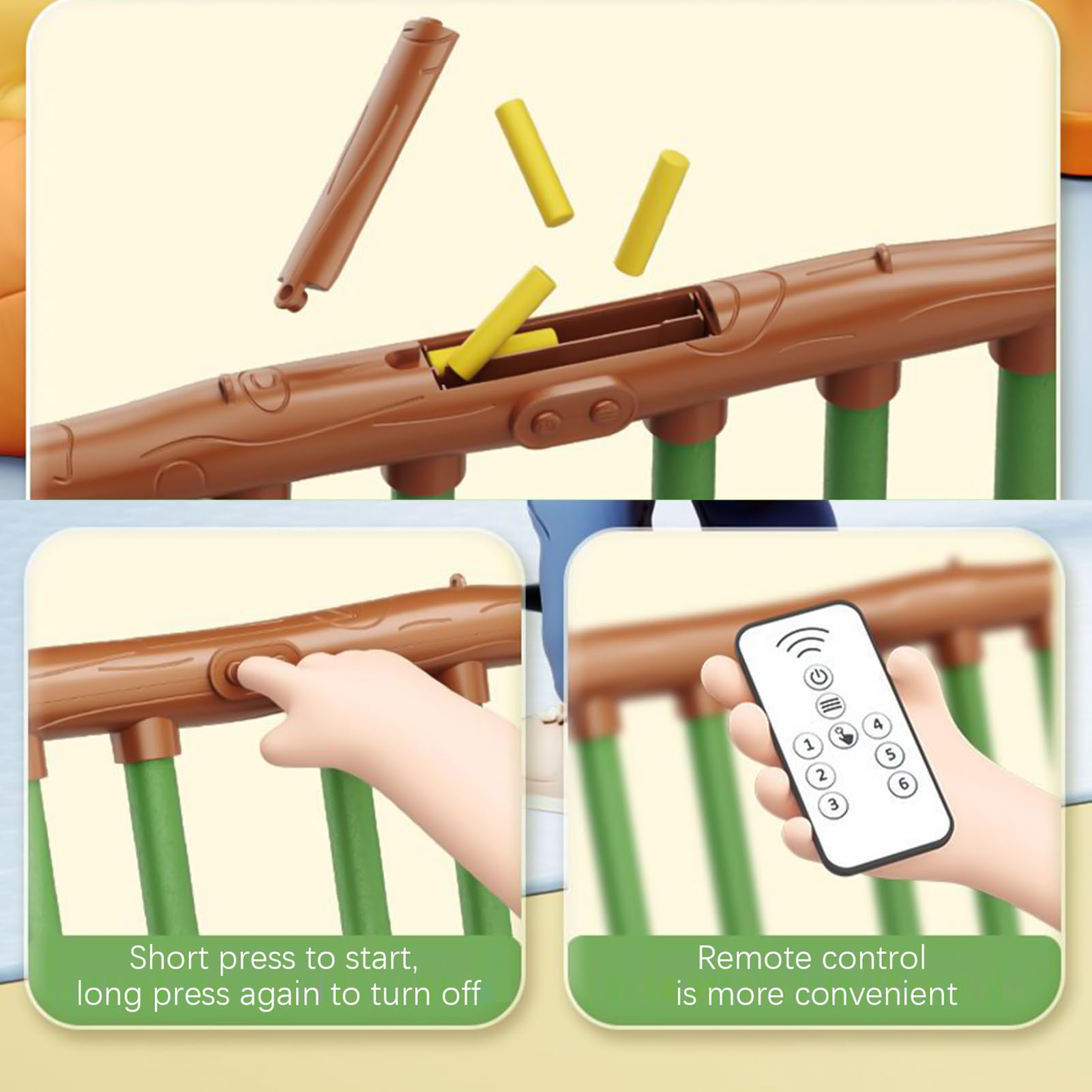 Hand Speed Challenge Game - Adjustable Toy, Remote Control Catching Sticks, Reaction Training, Kids Adults 3 + Years Old Boys Girls, Electronic Falling Stick Play, Coordination Reflex Exercise