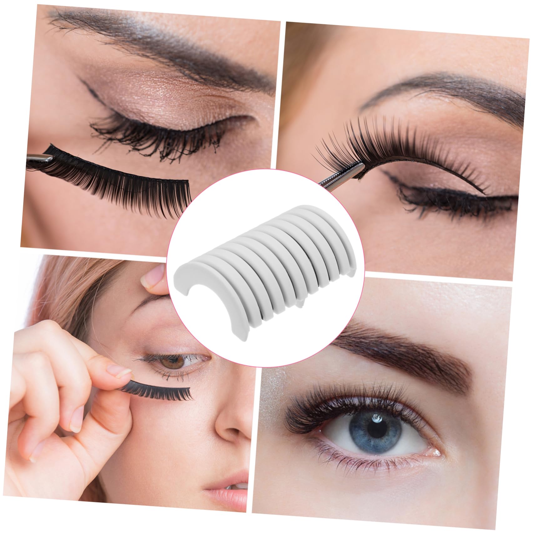 VICASKY 5 ensembles Bandes Adhésives Pour Cils Bandes De Colle Pour Cils Remplacement De es De Fines Auto-Adhésifs Ruban Adhésif Pour Colle À 3 boîtes*5