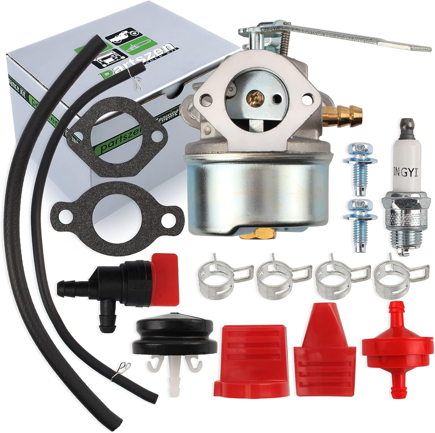 partszen 640086A Carburetor with Spark Plug for 3HP