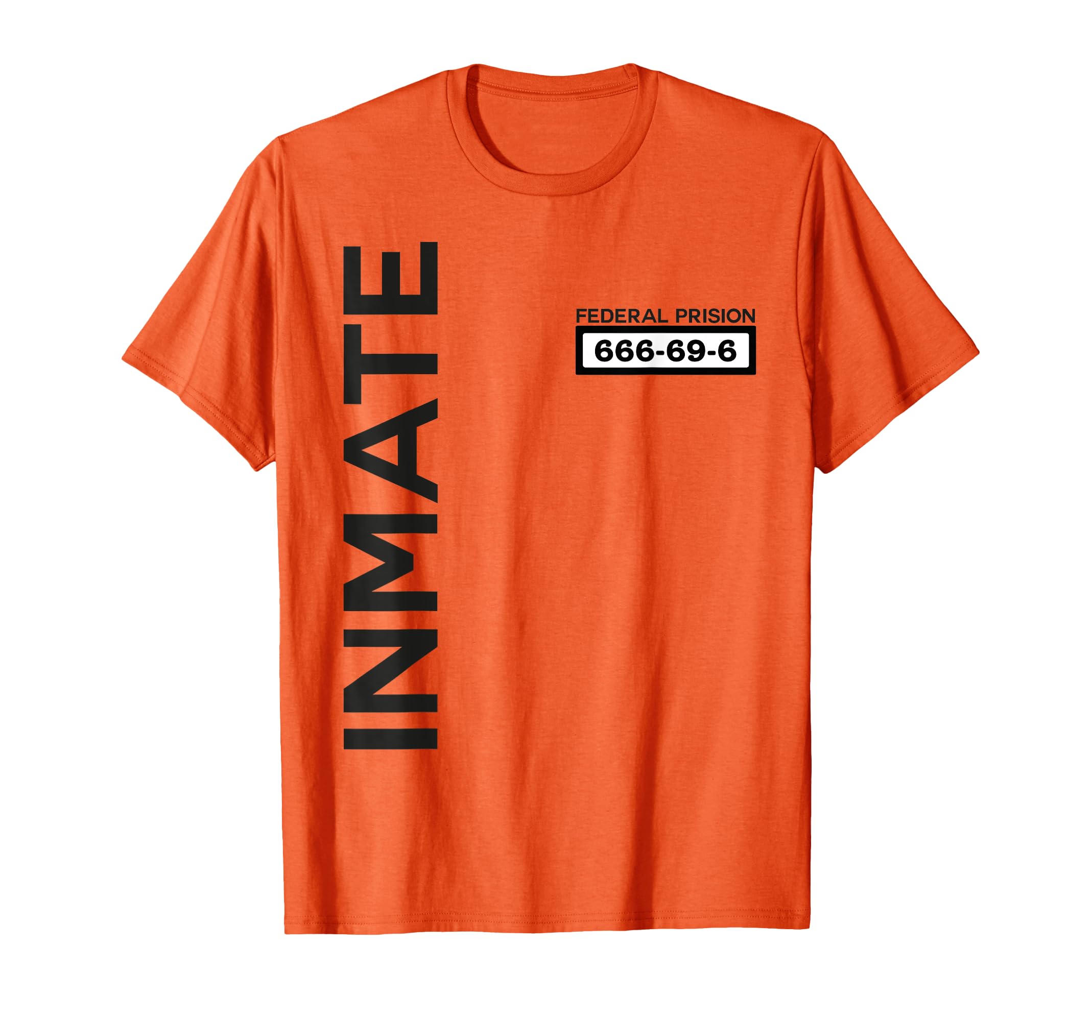Inmate Halloween Prisoner Jail Costume Adults & Kids T