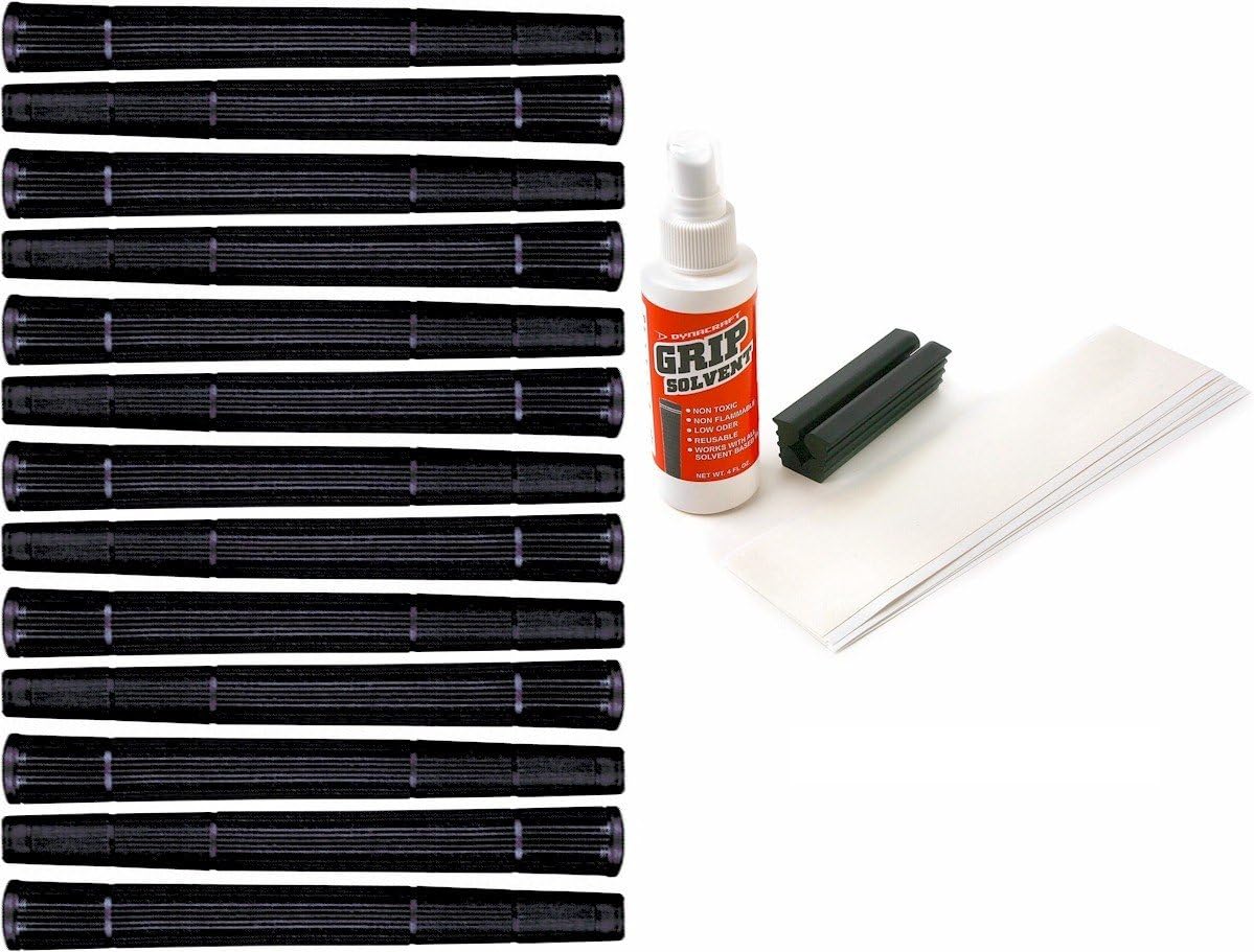 Tacki-Mac Arthritic 27 Golf Grip Kit with Tape/Solvent/Vise Clamp (13 Piece), Oversize