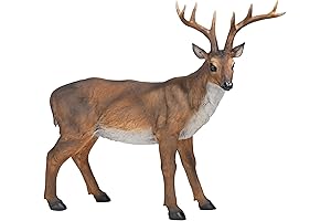 Big Rack Deer Buck Indoor/Outdoor Garden Decoy Animal Statue