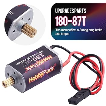 55th キングジョー450 Platinum Mechanism Ver. Amazon.com: HobbyPark High Torque 180 87T Brushed Motor with