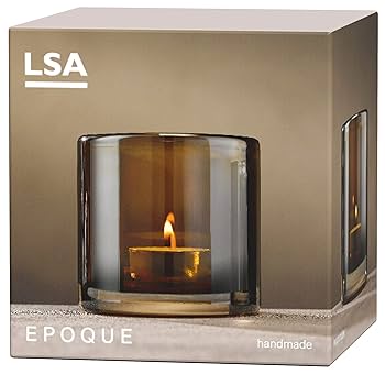 Amazon.co.jp: LSA(エルエスエー) Epoque Tealight Holder Amber