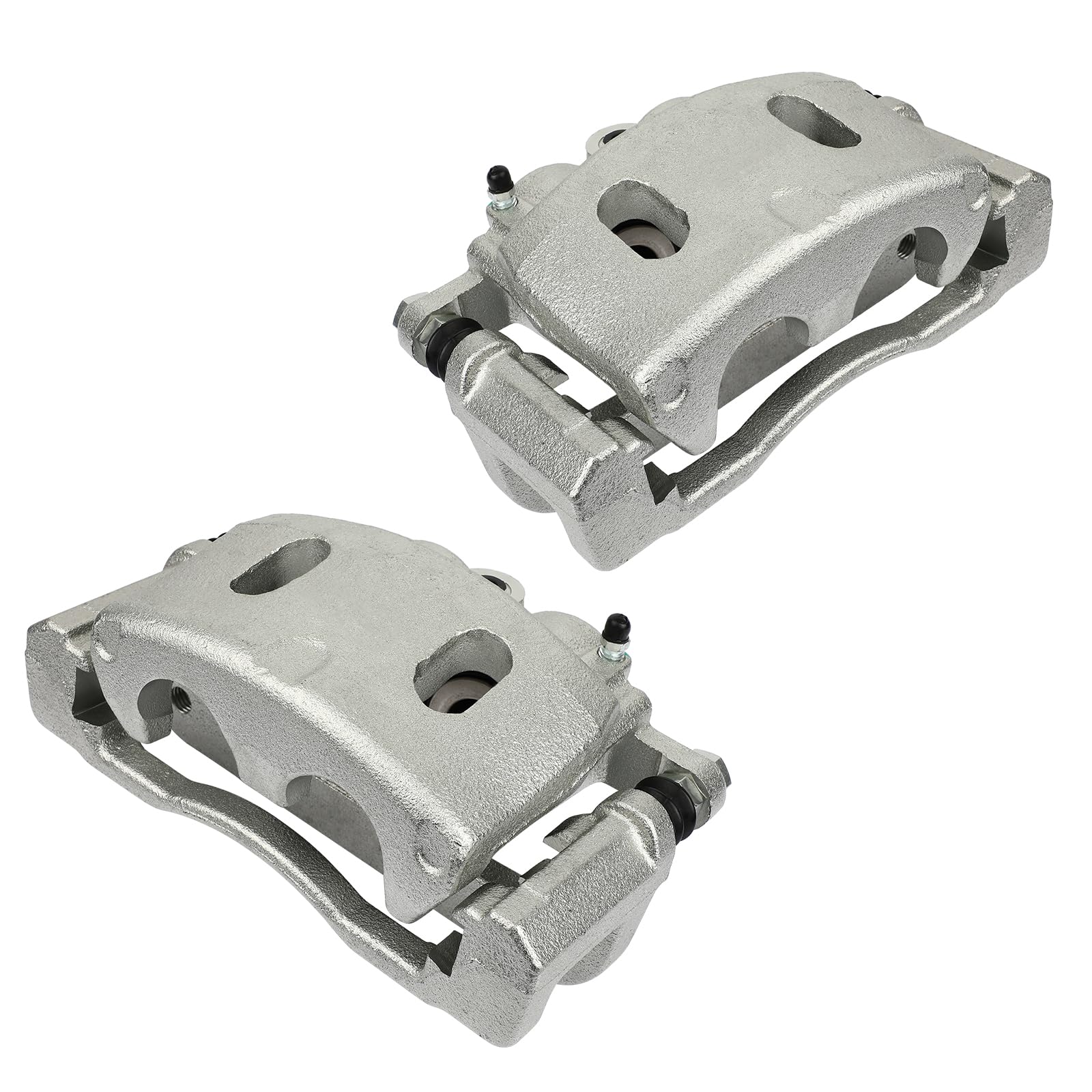 cciyu Front Left &amp; Right Brake Calipers With Bracket 18B4919 18B4918