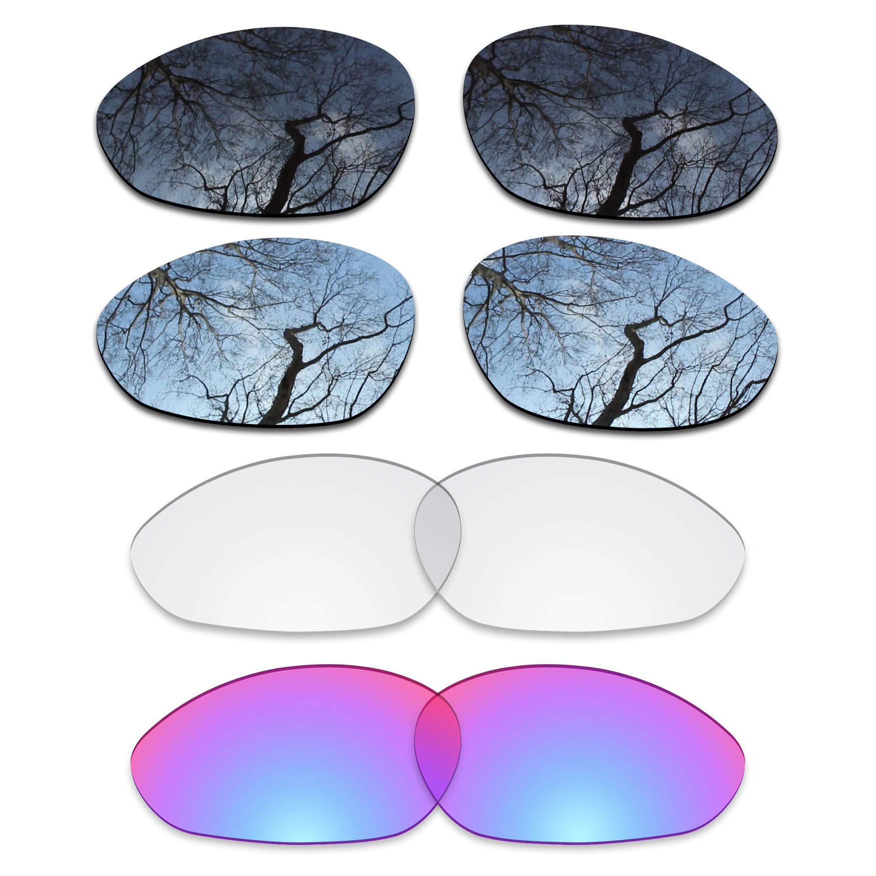ToughAsNails Set of 4 Replacement Lenses for Oakley Minute 2.0 Pack-BSHG5