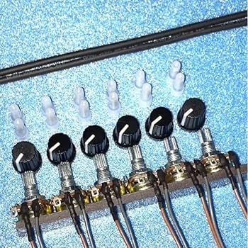 ⭐️パチスロ/パチンコ実機用抵抗入無段階ボリューム調整器1kΩ100個set送料込 ⭐️パチスロ/パチンコ実機用抵抗入無段階ボリューム調整器