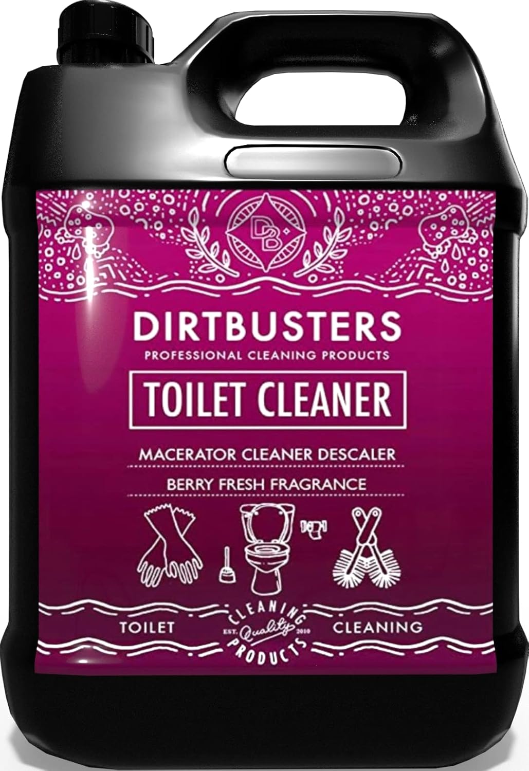 Dirtbusters Toilet Macerator Cleaner & Descaler, Deep Cleaning With