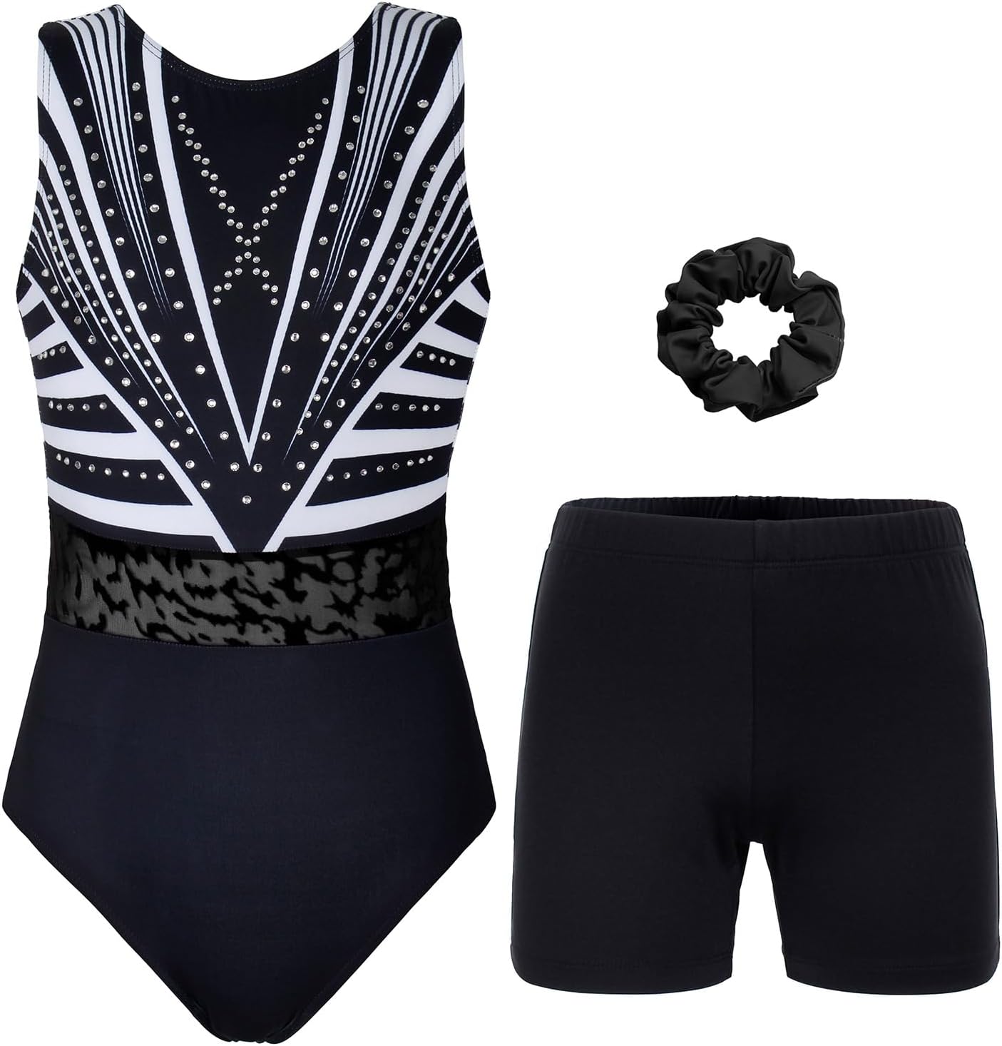 JOYSTREAM Gymnastics Leotards for Girls, Adult, Child With Shorts Activewear