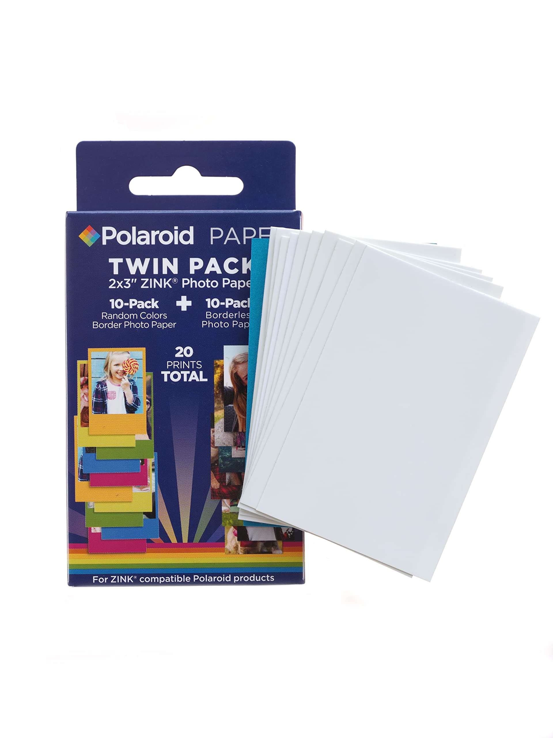 Polaroid Carta ZINK MIX 2x3 Bianco