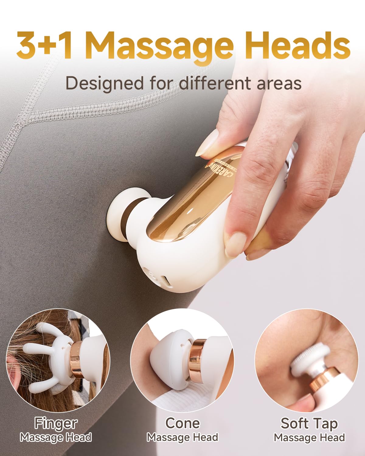 Mini Massage Gun Travel Size, Powerful Small Massager FSA-HSA Eligible