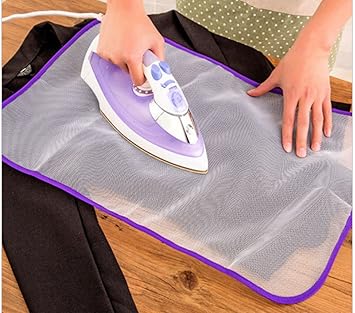 MosQuick® Ironing Mat for Iron Board with Colour Guard for Clothes,Heat Resistant Sheet Perfect Iron Protection Sheet for Ironing Iron mat for Ironing Clothes Iron Covers for Ironing 60x40x4 cm