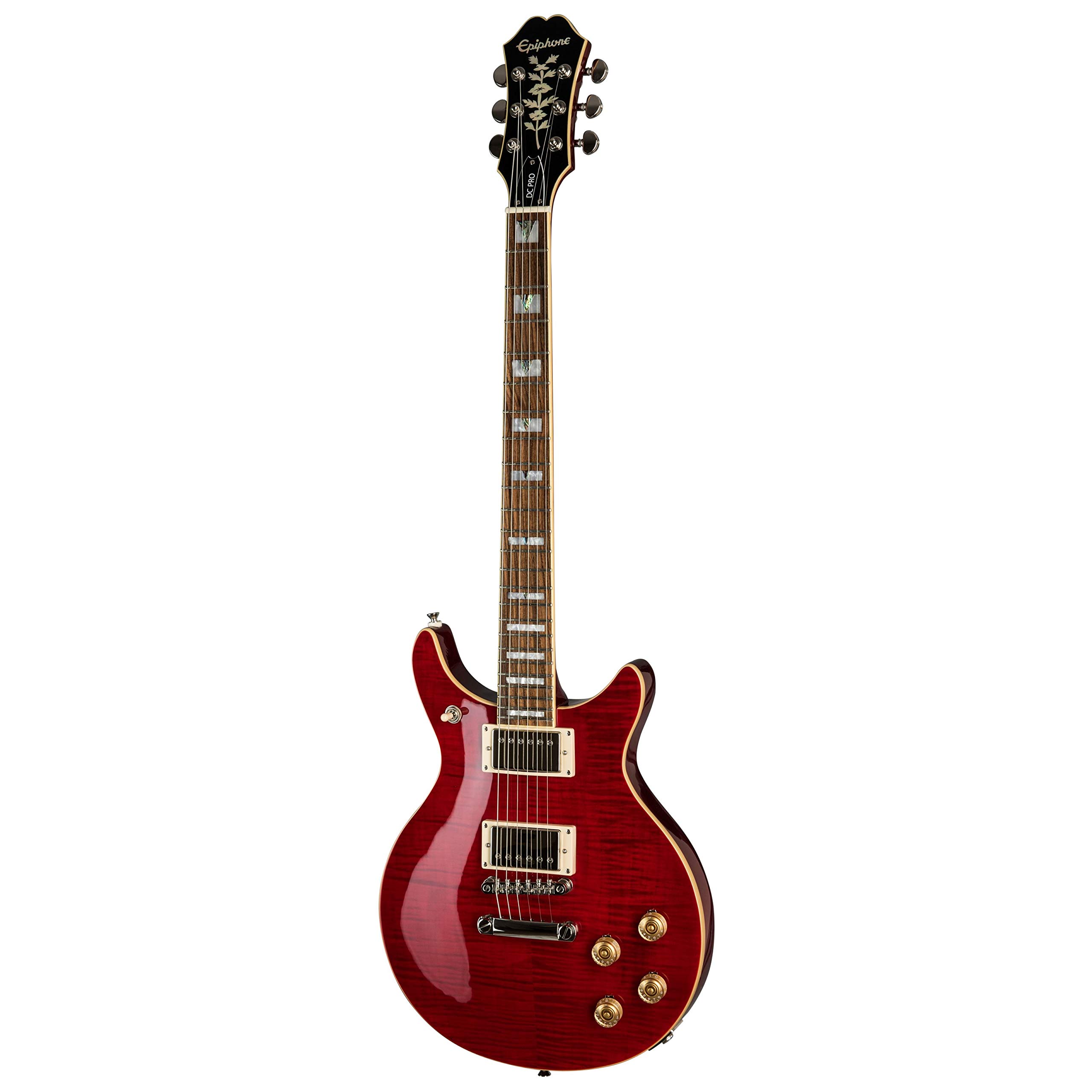 Epiphone LESPAUL DC PRO エレキギター GUITARRA ELETRICA EPIPHONE LES PAUL DC PRO - BLACK CHERRY : Amazon