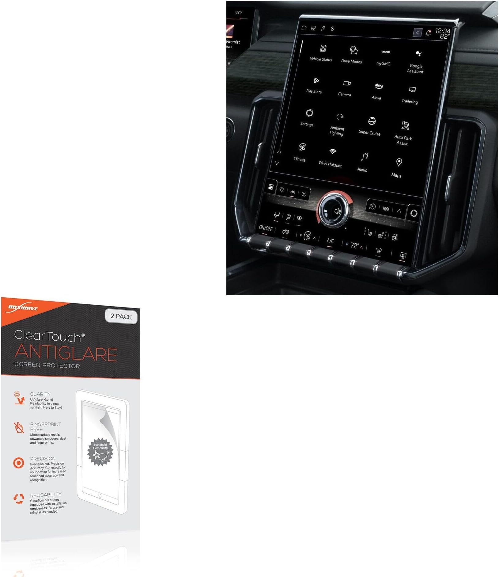 Luwu For 2025 2026 Gmc Terrain Accessories For 2025 2026 Gmc Terrain Elevation At4 Denali Door Slot Mats Cup Holder Inserts Center Console Liners Mats Black Trim 15 Pcs Sets - View #7