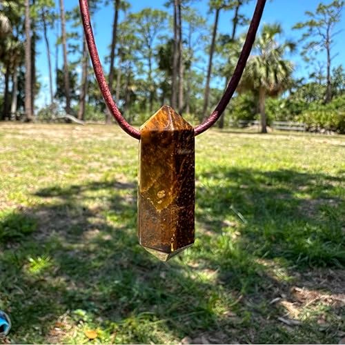 Miniatura 11 de Crystal Point Necklace - Healing Stone, Women Crystals Jewelry, Men Gift to Girlfriend, Girls Choker, Mens Gifts, Best Friend Present, Fine Rose