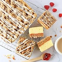 Vista 3 de Dulcet Gift Baskets Gran torre de regalo gourmet, cesta de regalo de comida única, regalos navideños para clientes, incluye: brownies de nuez