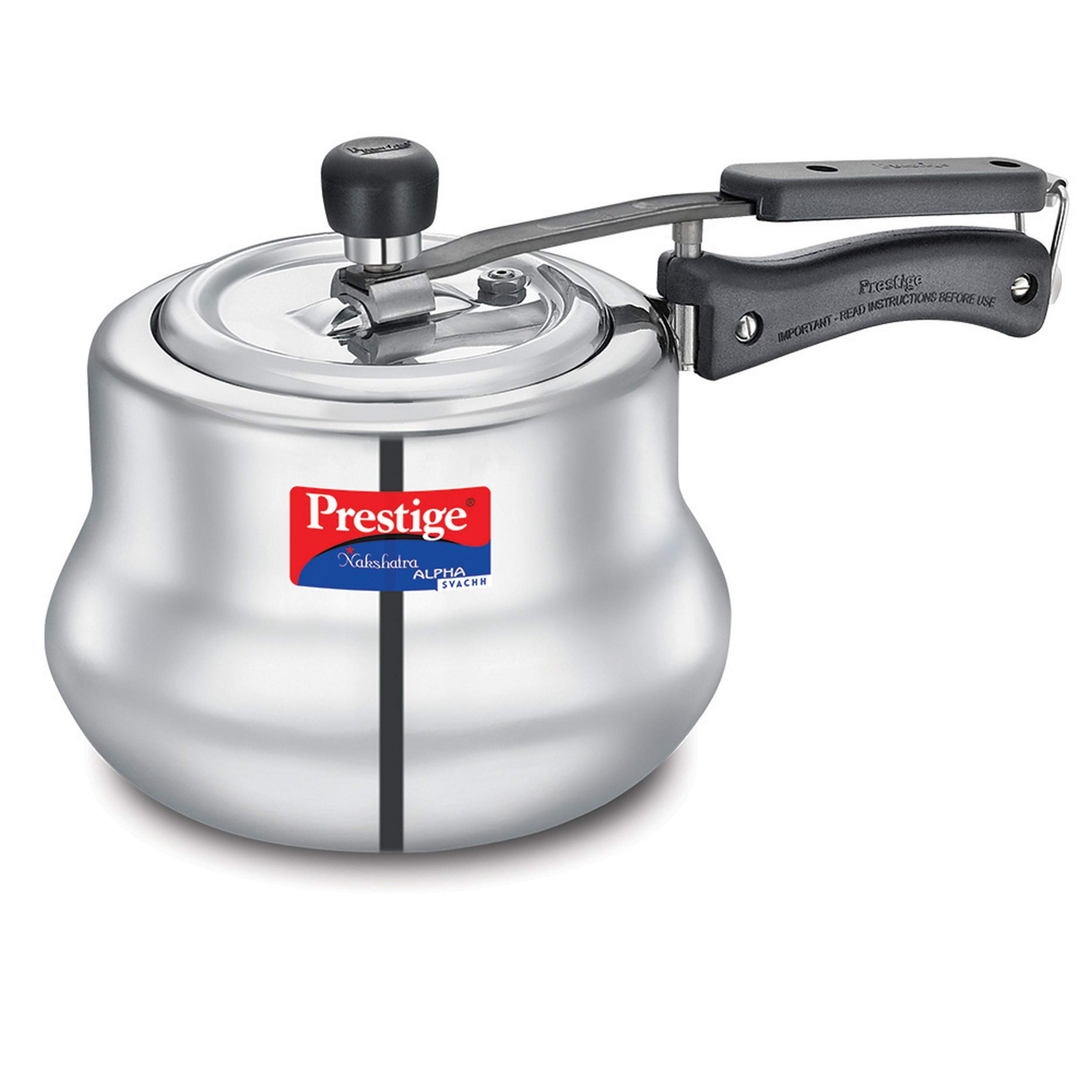 Prestige Svachh, 20257, 3.5 L, Nakshatra Alpha Svachh Handi, with deep lid for Spillage Control (Inner Lid, Stainless Steel, Silver) (B085TSWXK2) Amazon Price History, Amazon Price Tracker