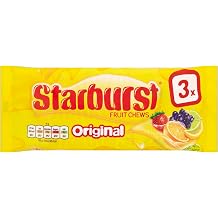 Starburst Original Fruit Chews, 135 Grams Pack of 3