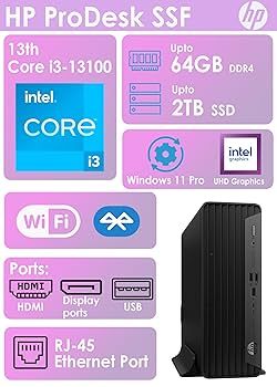 ☆G9【現状品】HP ProDesk 400G6 i3-3.6 4GB500GB Amazon.com: HP ProDesk G9 SFF Desktop Computer| 13th Core i3