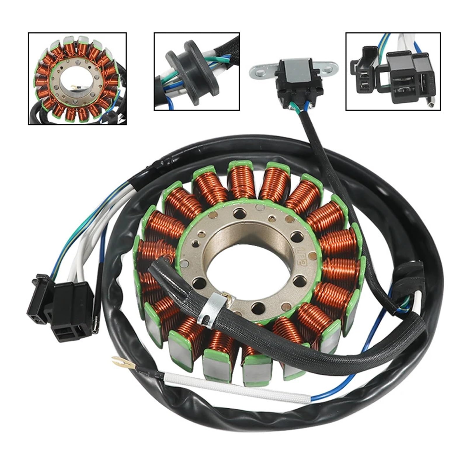 Bobine stator moto‌ Bobine générateur magnéto Stator pour SRX400 SRX600