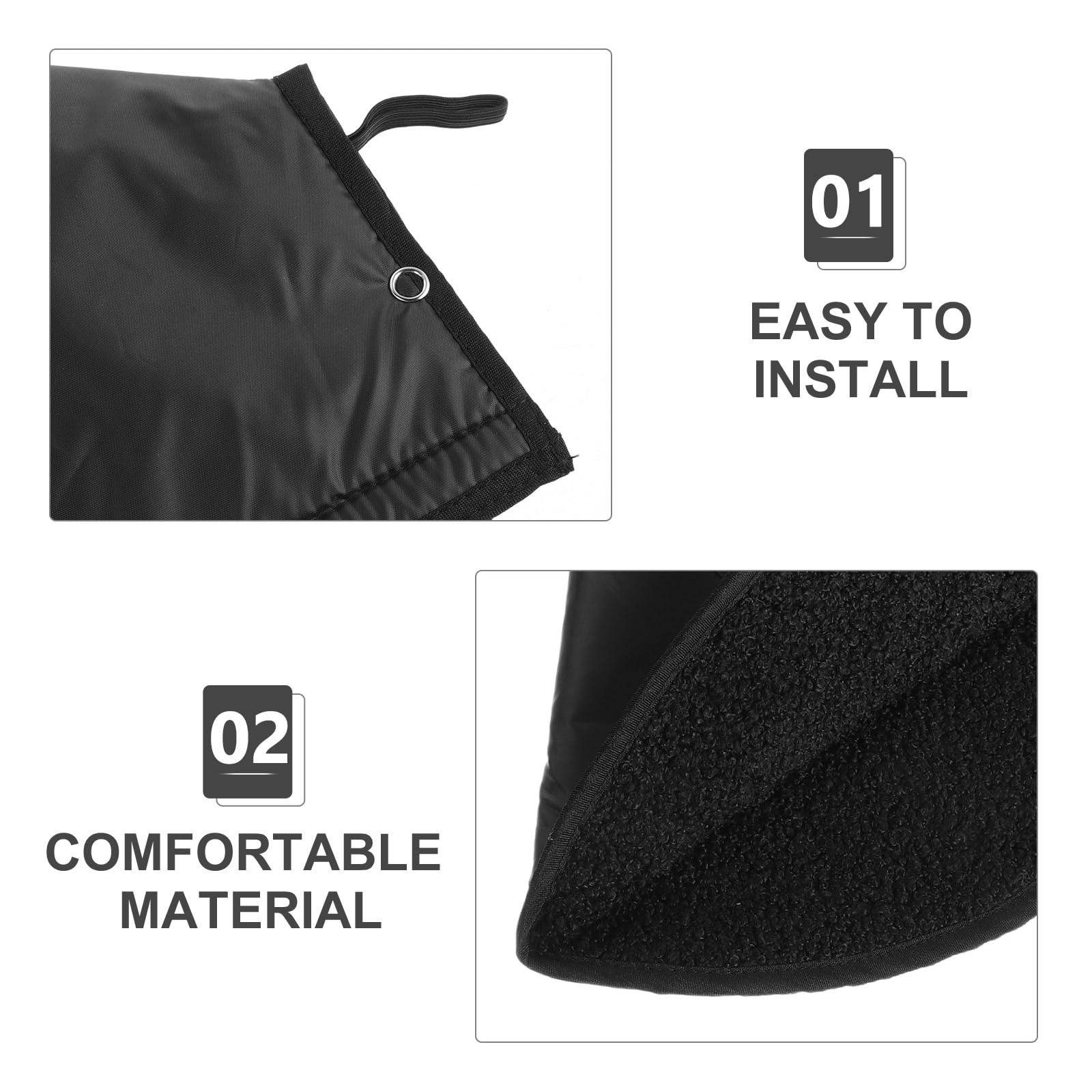 1par Guantes Calentadores para Manillar de Silla de Ruedas y Andador Funda Protectora Resistente al Frío para Otoño Invierno Cubiertas Térmicas Cómodas para Manos de Hombres