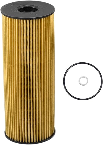 Miniatura 1 de X AUTOHAUX Filtro de aceite del motor No.A1041800109A1041840825A1041840325 para Mercedes-Benz W124 W210 A124 C124 S124