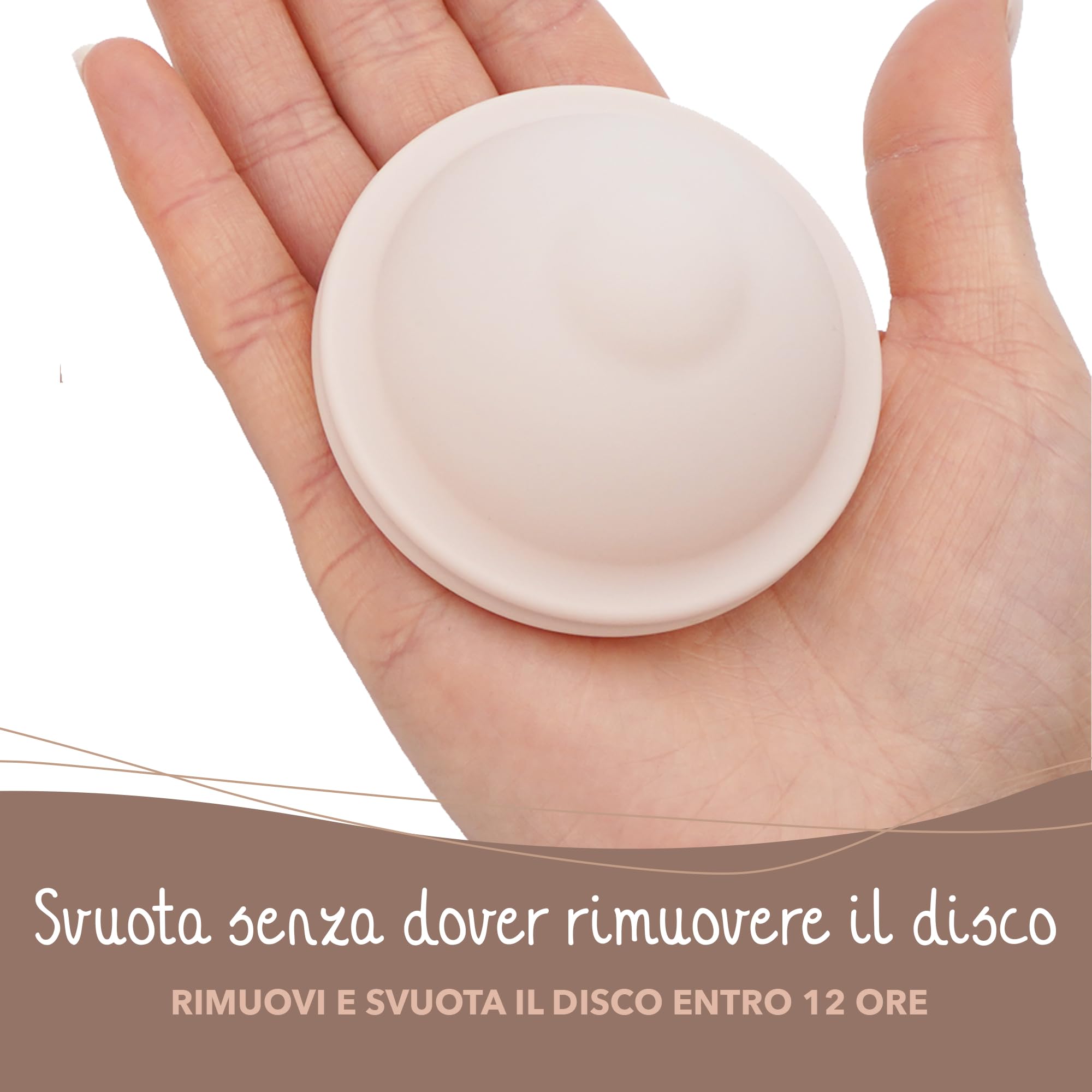 Bamboozy Disco Menstruale con Custodia in Silicone (M) - Disco Menstruale Sostenibile e Riutilizzabile in 100% Silicone Medicale - Senza BPA - Protegge fino a 12 ore - per Sport e Nuoto