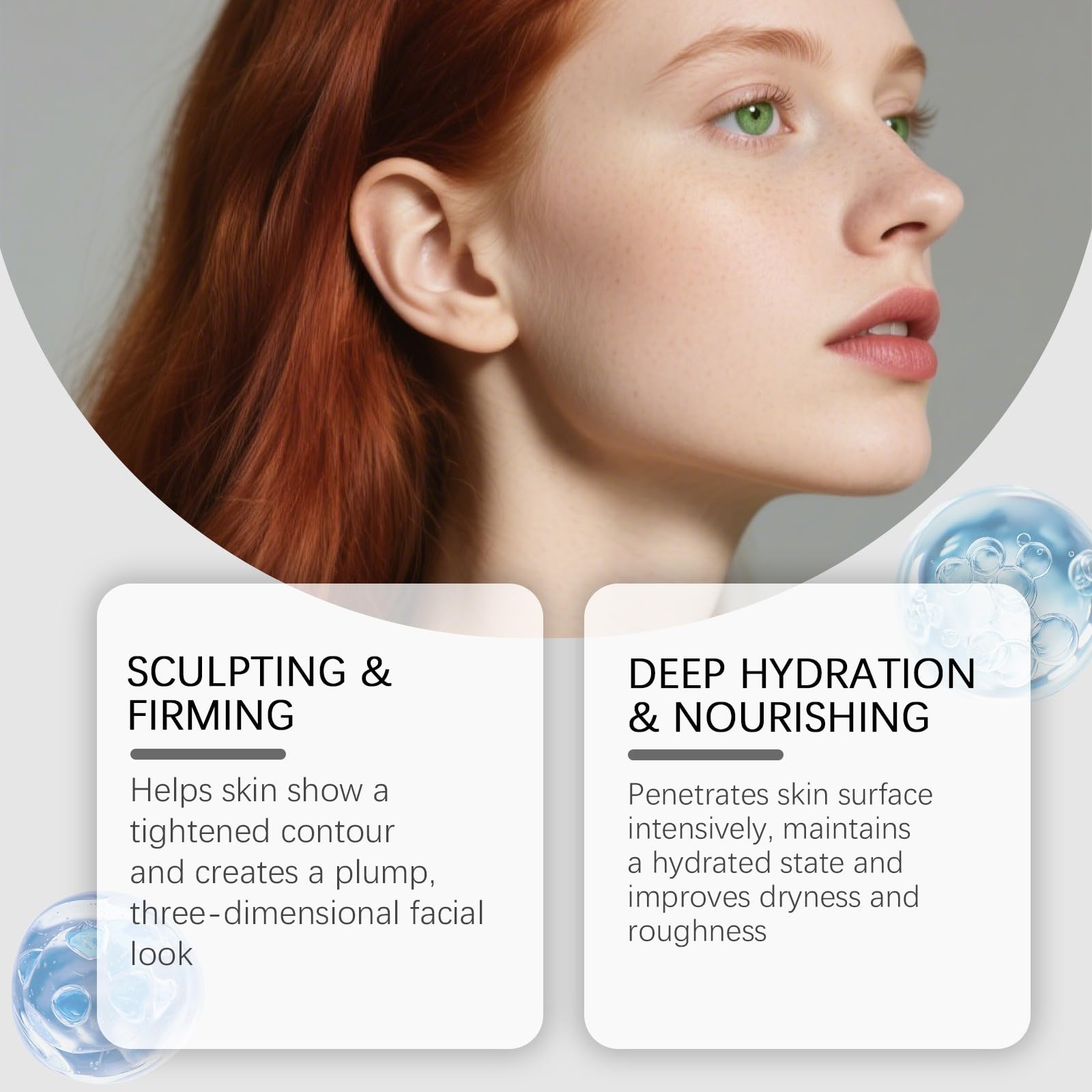 Maschera antietà da donna, maschera al collagene, cura di notte, lifting e rassodante, maschera idratante e lenitiva, maschera da notte idratante intensiva, riduce le rughe, stringe i pori