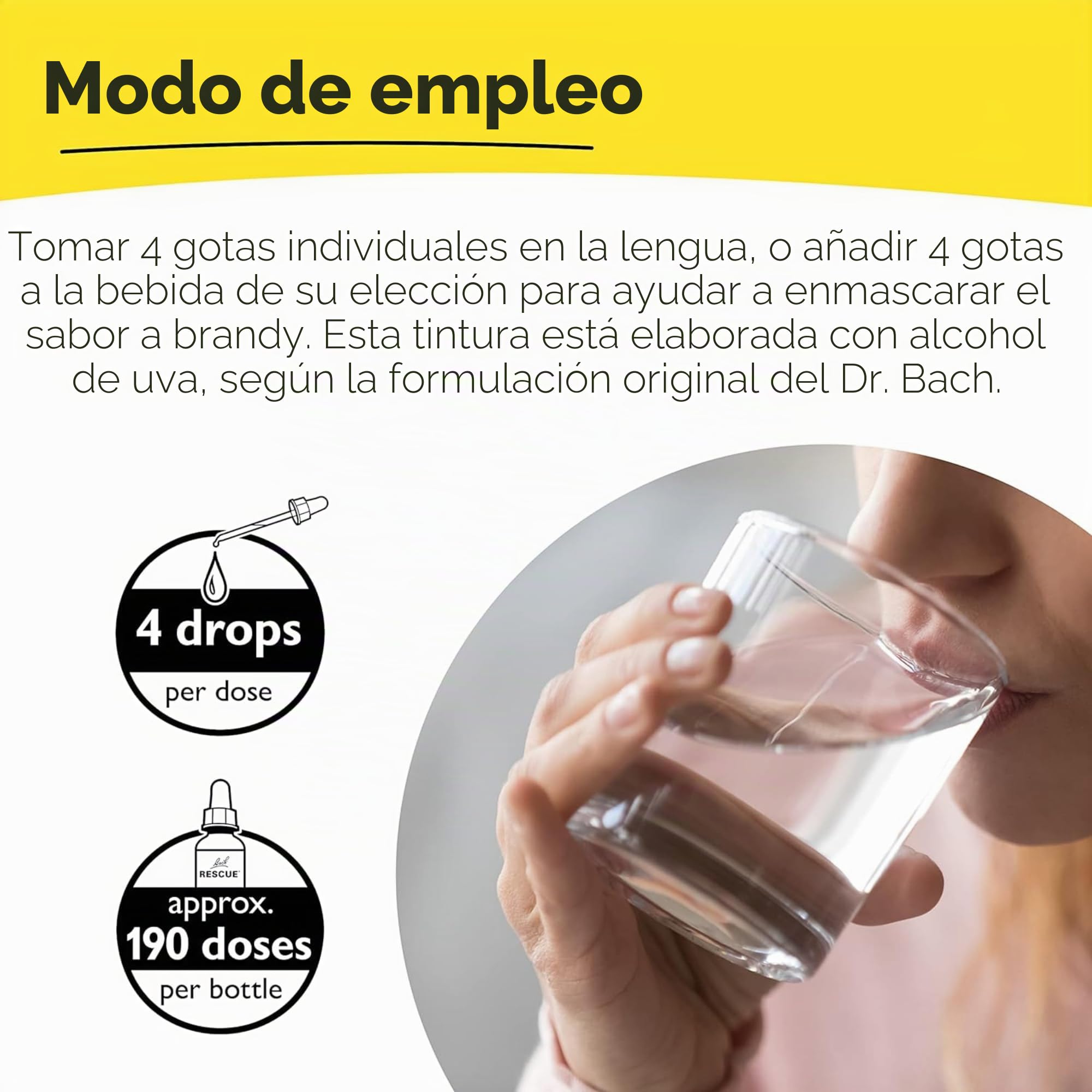Gotas de remedio de rescate, 20 ml