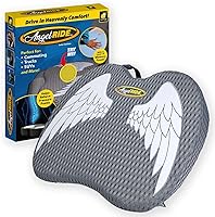 Angel Ride Memory Foam Car Seat Cushion - AS SEEN ON TV Lumbar Support, Relieves Pressure Points, Non-Slip, Breathable Washable Cover