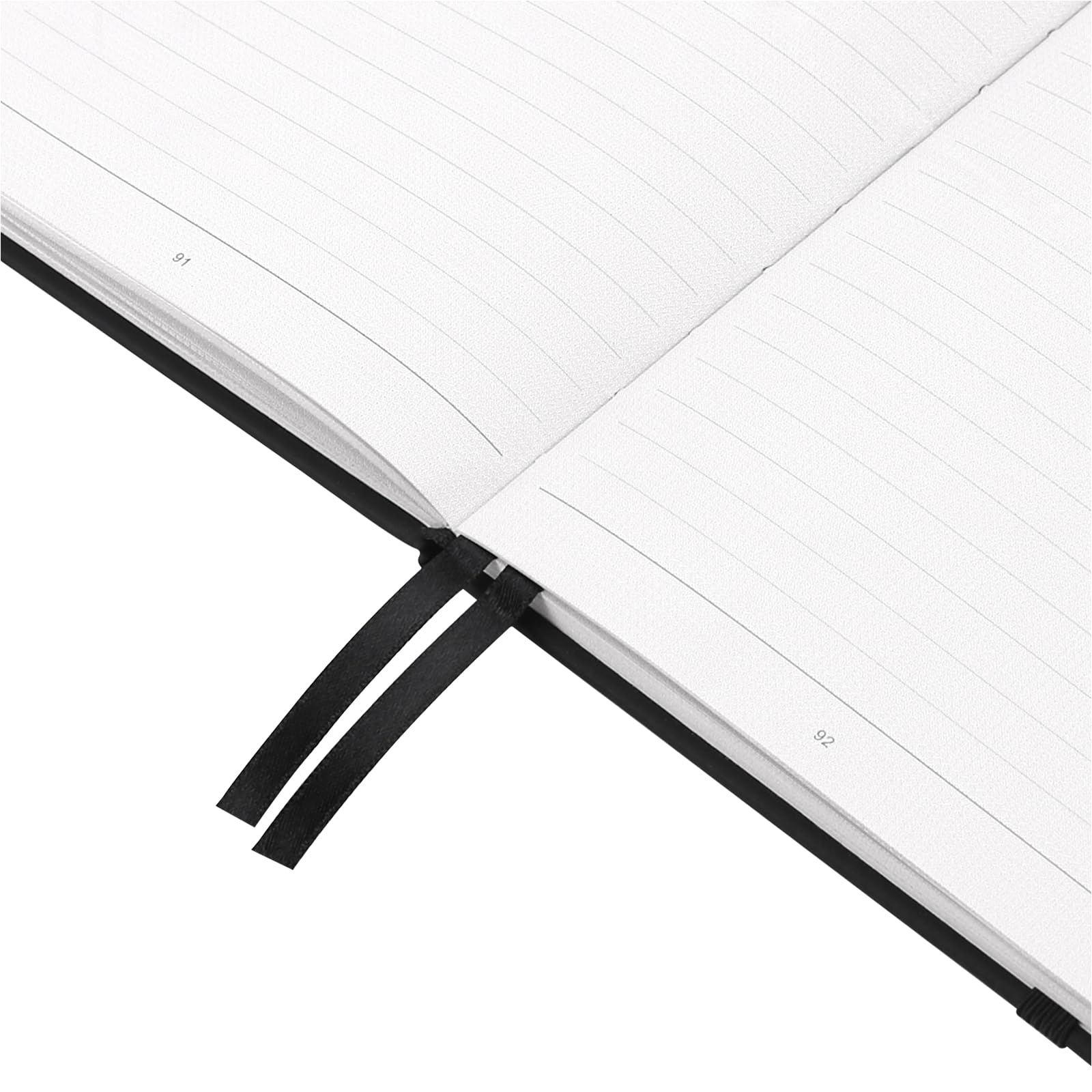 Yuan Smart Notebook, Sistema de Escritura Inteligente, Cuaderno con Tapa Dura, páginas rayadas y Cierre elástico, 13 x 21 cm, 94 hojas-188 páginas, Negro