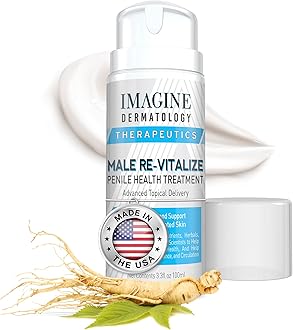 Original Male Re-Vitalize Penile Health Relief Cream Soothe Protect Irritated Chaffed Skin TSA Compliant Size (3.3fl oz/ 100ml)