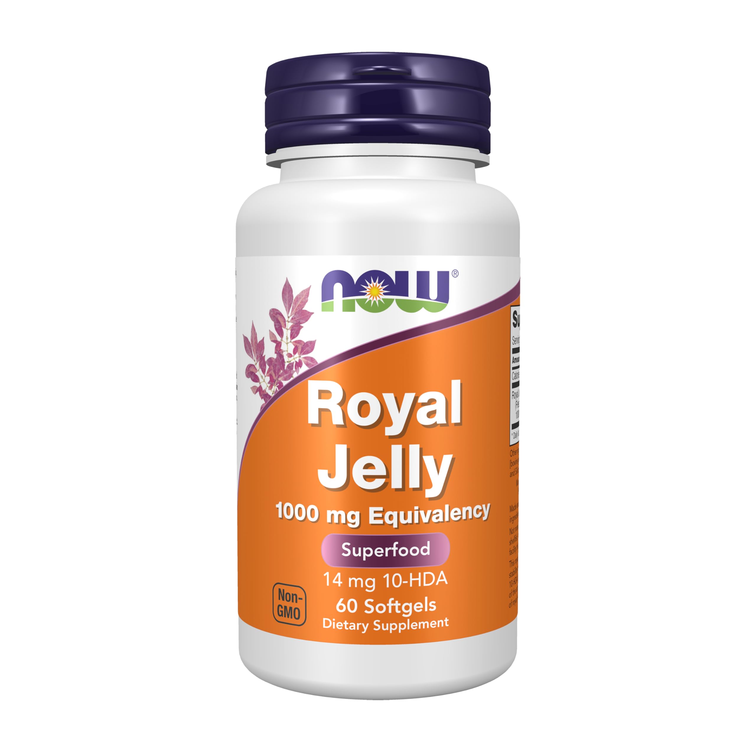 Now Foods Royal Jelly 1000mg, 60 Softgels-image-41