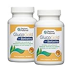 DOCTORS\' PREFERRED GlucoGold with Berberine, Concentrated Cinnamon, Chromium, Banaba Leaf Extract | 180 Tablets