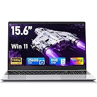 FUNYET 2026 PC Portatile 15.6 Pollici LPDDR4 8 GB RAM 256 GB SSD Laptop Win 11 Pro